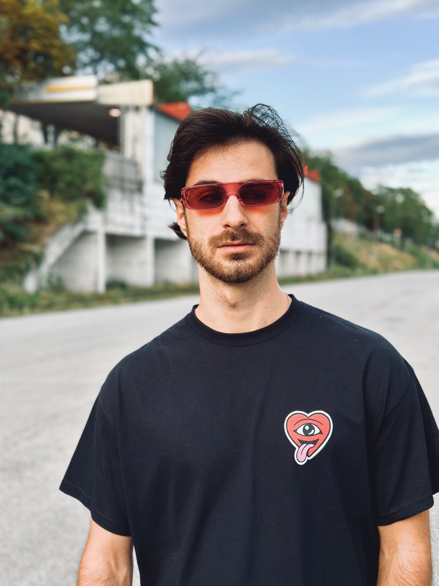 Skate Love Tshirt Model Front