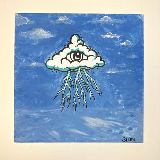 See Cloud Original Artwork Front